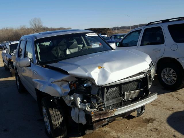 2HJYK16568H538839 - 2008 HONDA RIDGELINE GRAY photo 1