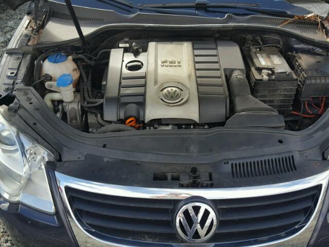 WVWBA71F78V029026 - 2008 VOLKSWAGEN EOS TURBO BLACK photo 7