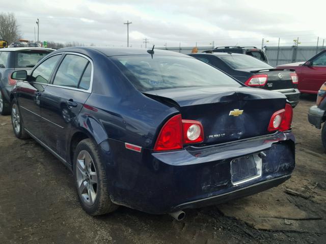 1G1ZC5EB7A4130723 - 2010 CHEVROLET MALIBU 1LT BLUE photo 3