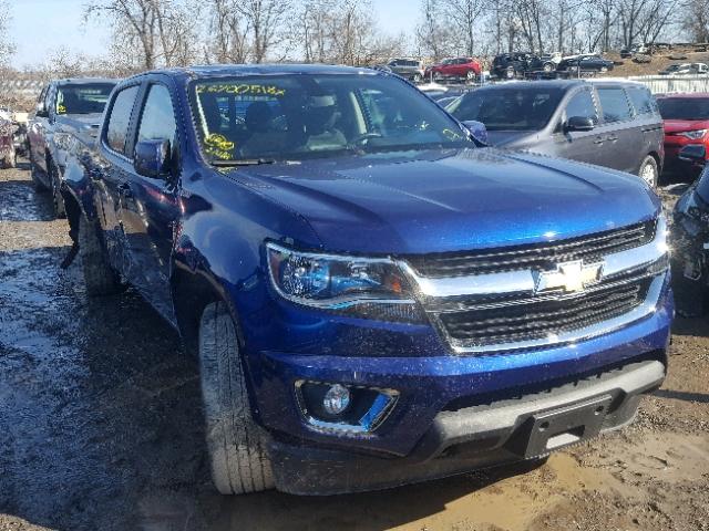 1GCPTCE19G1325291 - 2016 CHEVROLET COLORADO L BLUE photo 1