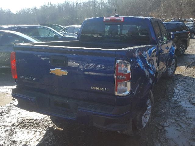 1GCPTCE19G1325291 - 2016 CHEVROLET COLORADO L BLUE photo 4
