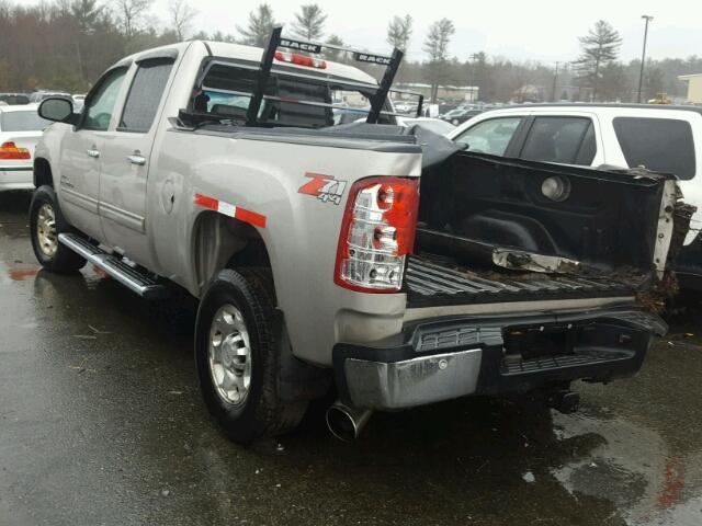 1GTHK23628F104166 - 2008 GMC SIERRA K25 GRAY photo 3