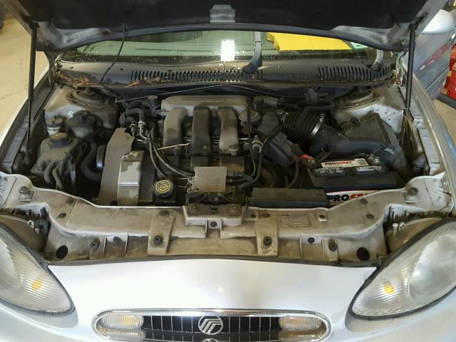 1MEFM53S1WA634217 - 1998 MERCURY SABLE LS P SILVER photo 7