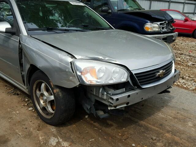 1G1ZT61876F198614 - 2006 CHEVROLET MALIBU MAX 银色 照片 9