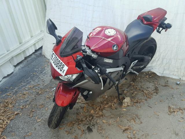 JH2SC59058M001446 - 2008 HONDA CBR1000 RR RED photo 2