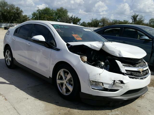 1G1RA6E48DU138766 - 2013 CHEVROLET VOLT WHITE photo 1