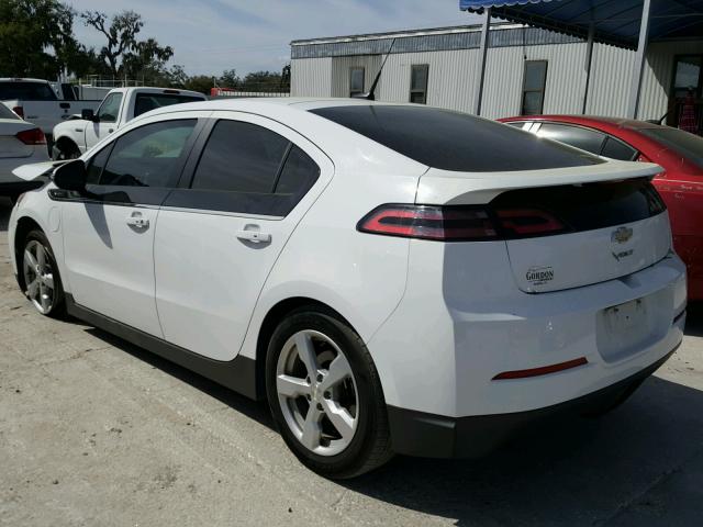 1G1RA6E48DU138766 - 2013 CHEVROLET VOLT WHITE photo 3