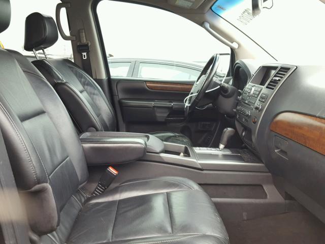 5N1AA08C68N633337 - 2008 NISSAN ARMADA SE BLACK photo 5