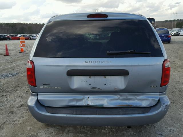 1D4GP25363B221154 - 2003 DODGE CARAVAN SE BLUE photo 9