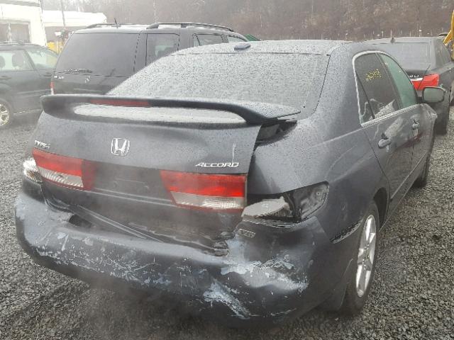 1HGCM66594A043289 - 2004 HONDA ACCORD EX GRAY photo 4