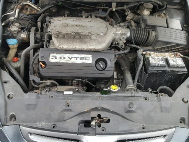 1HGCM66594A043289 - 2004 HONDA ACCORD EX GRAY photo 7