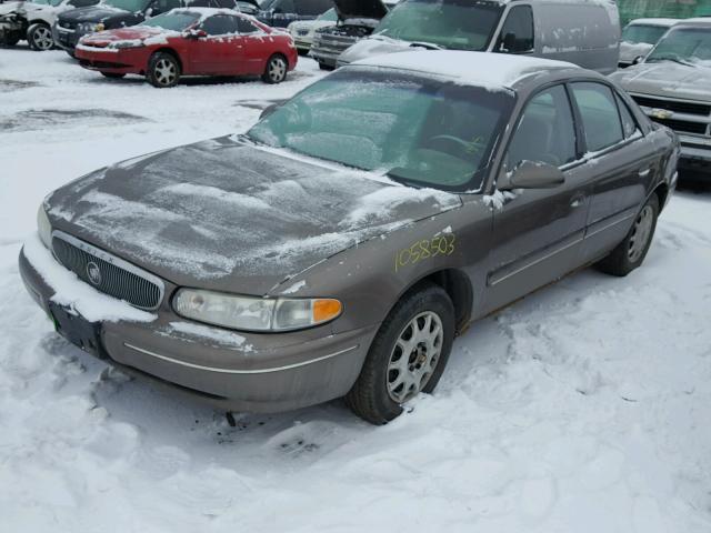 2G4WS52J321292821 - 2002 BUICK CENTURY CU GRAY photo 2