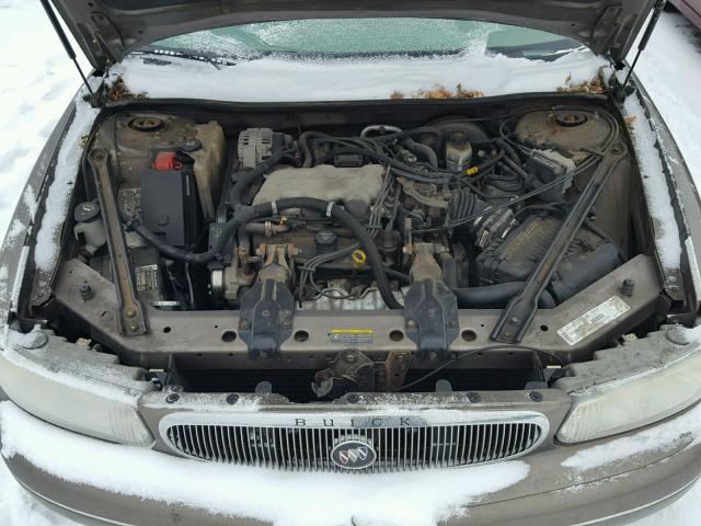 2G4WS52J321292821 - 2002 BUICK CENTURY CU GRAY photo 7