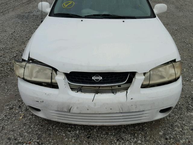 3N1CB51DX2L673652 - 2002 NISSAN SENTRA XE WHITE photo 9