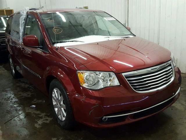 2C4RC1BG2DR778410 - 2013 CHRYSLER TOWN & COU RED photo 1