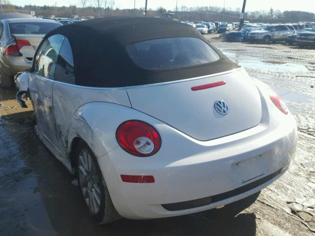 3VWRG3AL4AM006246 - 2010 VOLKSWAGEN NEW BEETLE WHITE photo 3