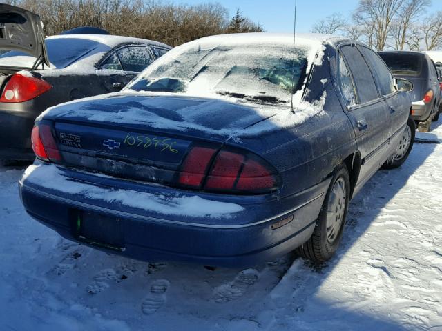 2G1WL52M0V9242176 - 1997 CHEVROLET LUMINA BAS BLUE photo 4