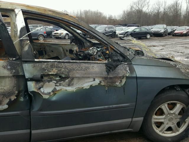 2C4GM48L65R265625 - 2005 CHRYSLER PACIFICA BURN photo 9