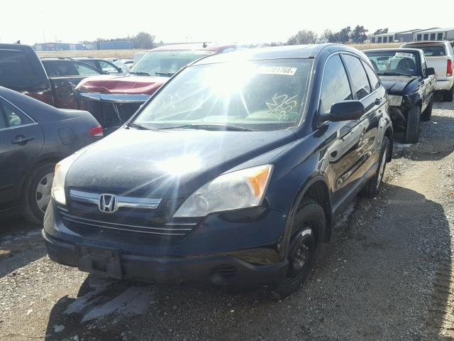 JHLRE485X8C041555 - 2008 HONDA CR-V EX BLACK photo 2