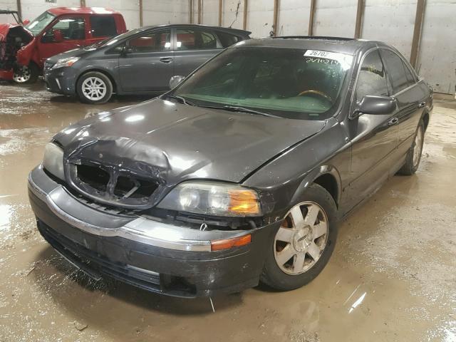 1LNHM87A62Y663769 - 2002 LINCOLN LS GRAY photo 2