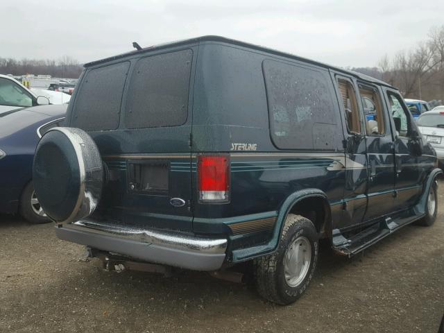 1FDRE14L0YHA39859 - 2000 FORD ECONOLINE GREEN photo 4