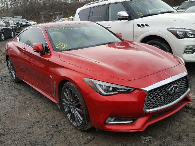 JN1FV7EK8HM610962 - 2017 INFINITI Q60 RED SP RED photo 1