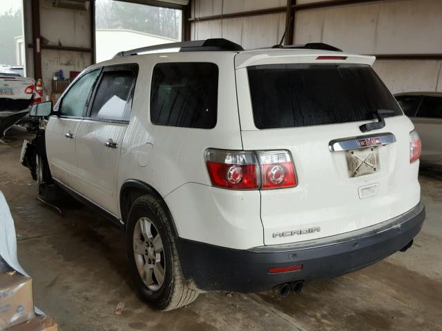 1GKKRPEDXBJ225742 - 2011 GMC ACADIA SLE WHITE photo 3