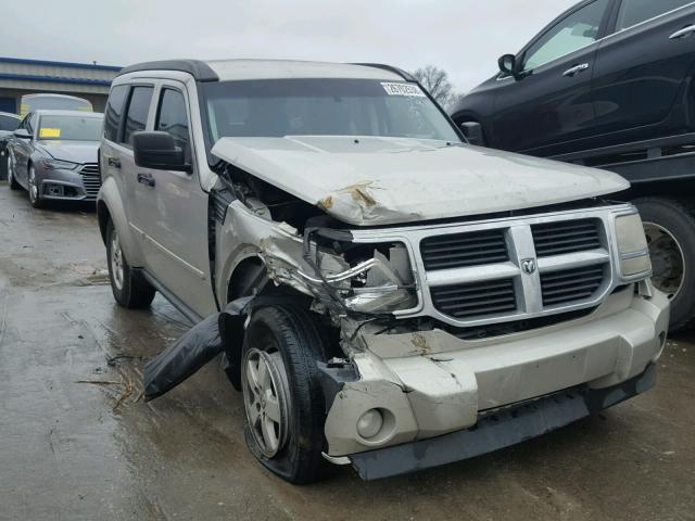 1D8GT28KX9W514005 - 2009 DODGE NITRO SE SILVER photo 1