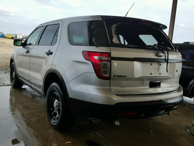 1FM5K8AR5FGA04200 - 2015 FORD EXPLORER P SILVER photo 3