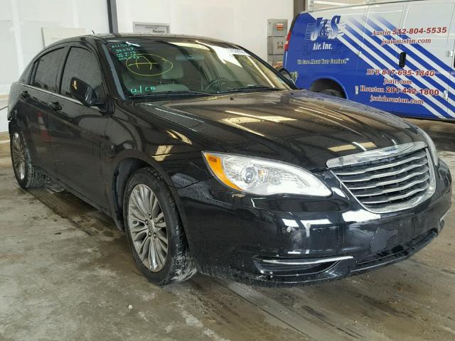 1C3CCBABXCN262524 - 2012 CHRYSLER 200 LX BLACK photo 1