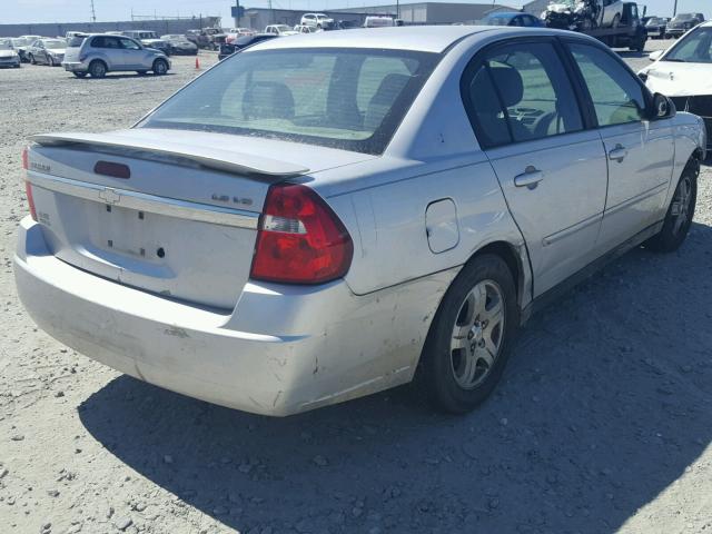 1G1ZT54834F178606 - 2004 CHEVROLET MALIBU LS ვერცხლისფერი ფოტო 4