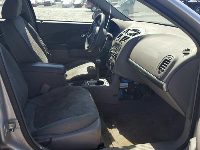 1G1ZT54834F178606 - 2004 CHEVROLET MALIBU LS ვერცხლისფერი ფოტო 5