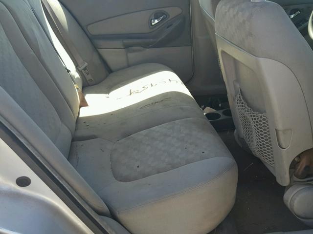1G1ZT54834F178606 - 2004 CHEVROLET MALIBU LS ვერცხლისფერი ფოტო 6