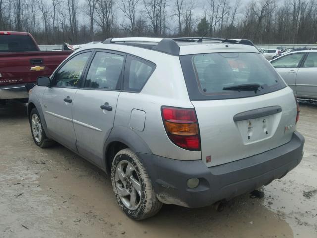 5Y2SL62883Z427285 - 2003 PONTIAC VIBE SILVER photo 3