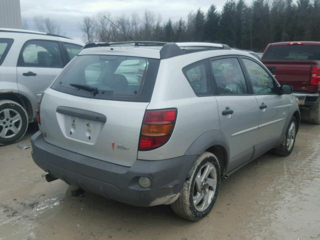 5Y2SL62883Z427285 - 2003 PONTIAC VIBE SILVER photo 4