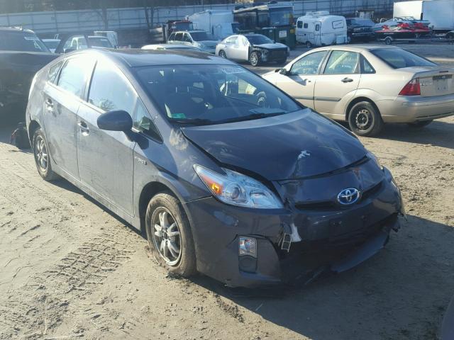 JTDKN3DU2A0023614 - 2010 TOYOTA PRIUS GRAY photo 1