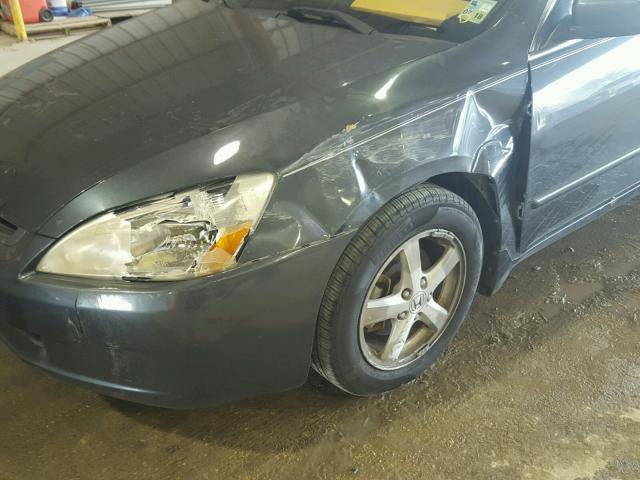 1HGCM56855A018282 - 2005 HONDA ACCORD EX GRAY photo 9