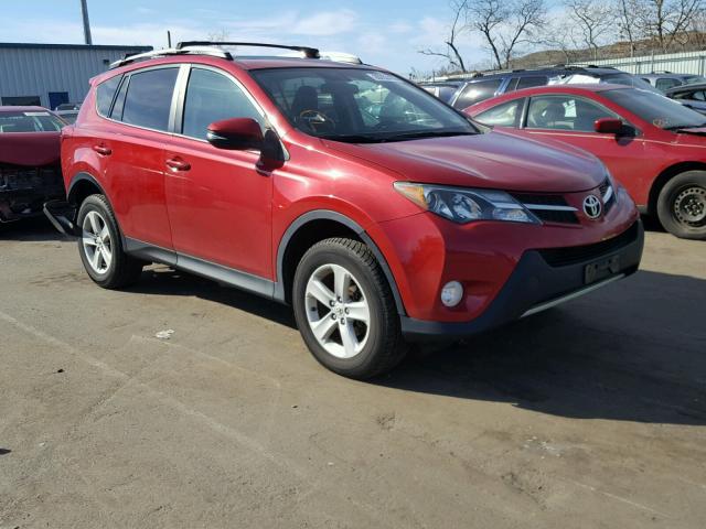 2T3RFREV9DW057930 - 2013 TOYOTA RAV4 XLE RED photo 1