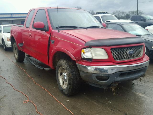 2FTRX08L5YCA29239 - 2000 FORD F150 RED photo 1