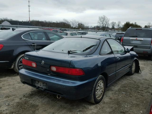 JH4DC4455WS006751 - 1998 ACURA INTEGRA LS GREEN photo 4