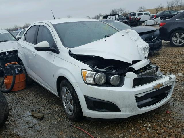 1G1JA5SH3E4197627 - 2014 CHEVROLET SONIC LS 白色 照片 1