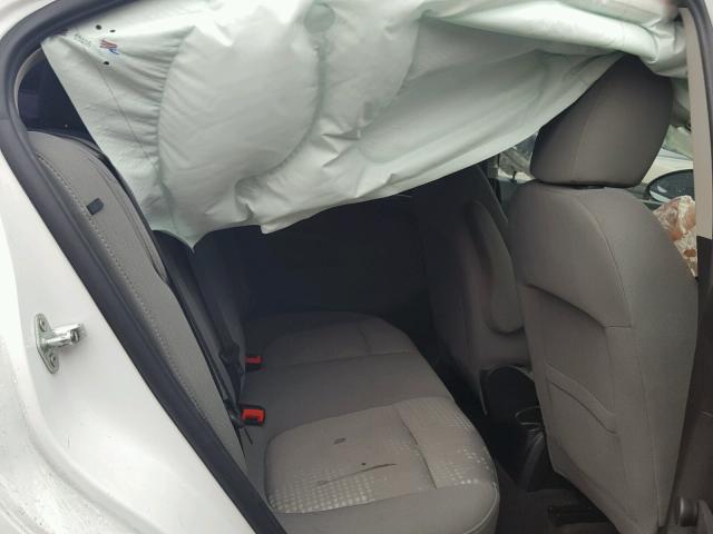 1G1JA5SH3E4197627 - 2014 CHEVROLET SONIC LS 白色 照片 6