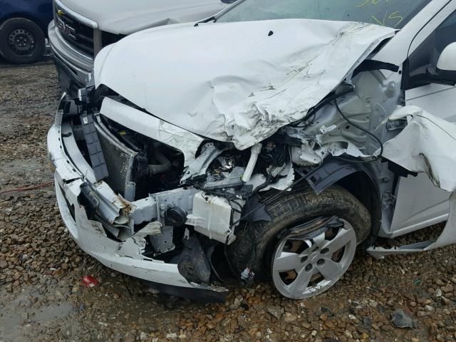 1G1JA5SH3E4197627 - 2014 CHEVROLET SONIC LS 白色 照片 9