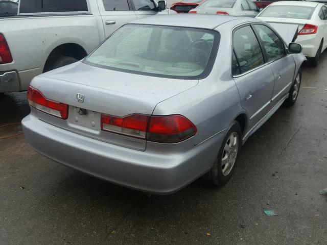 1HGCG56662A008328 - 2002 HONDA ACCORD EX SILVER photo 4