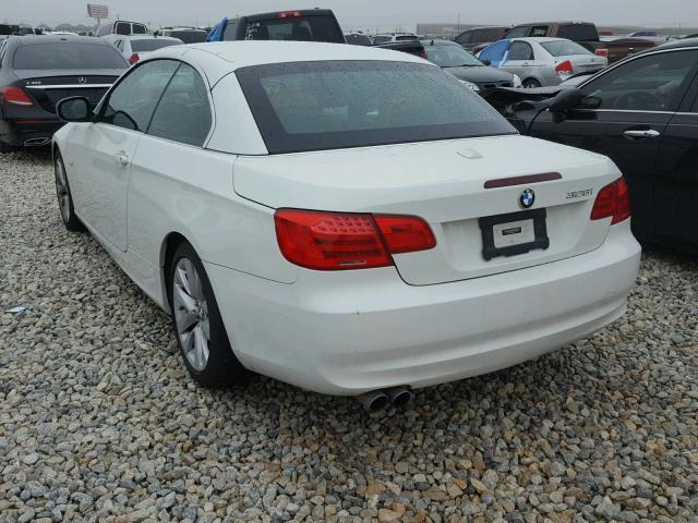 WBADW7C56DE731067 - 2013 BMW 328 I SULE WHITE photo 3