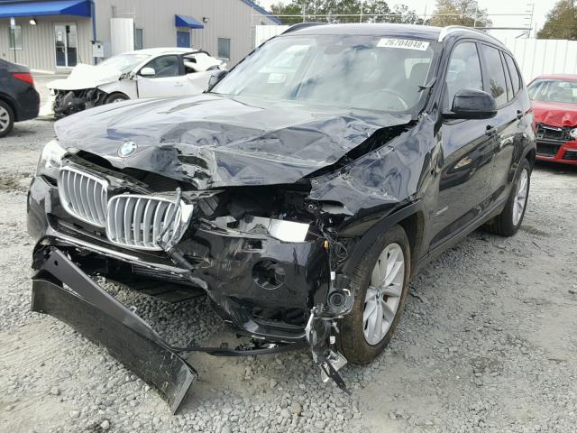 5UXWZ7C56H0U46874 - 2017 BMW X3 SDRIVE2 BLACK photo 2