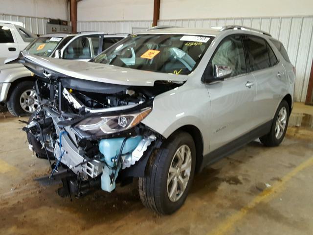 3GNAXMEVXJS534250 - 2018 CHEVROLET EQUINOX PR SILVER photo 2