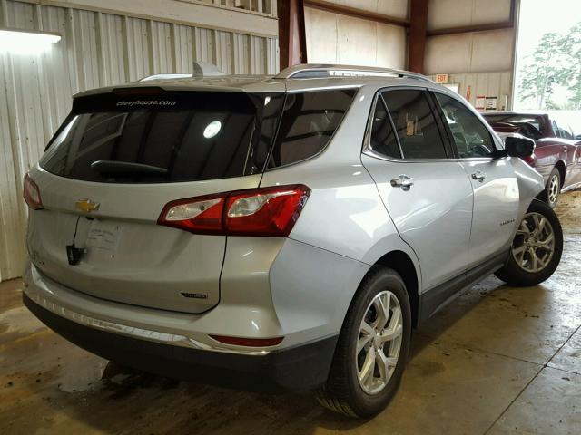 3GNAXMEVXJS534250 - 2018 CHEVROLET EQUINOX PR SILVER photo 4