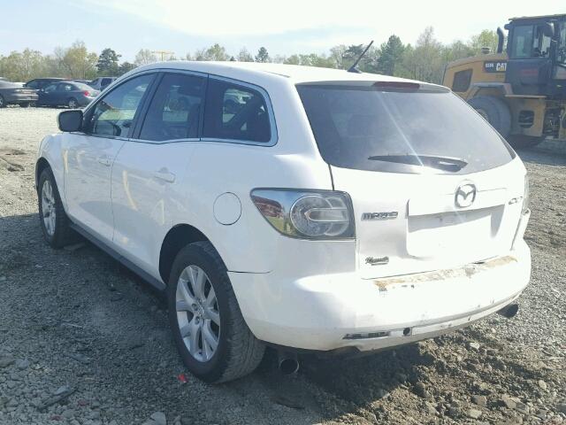 JM3ER293170166422 - 2007 MAZDA CX-7 WHITE photo 3