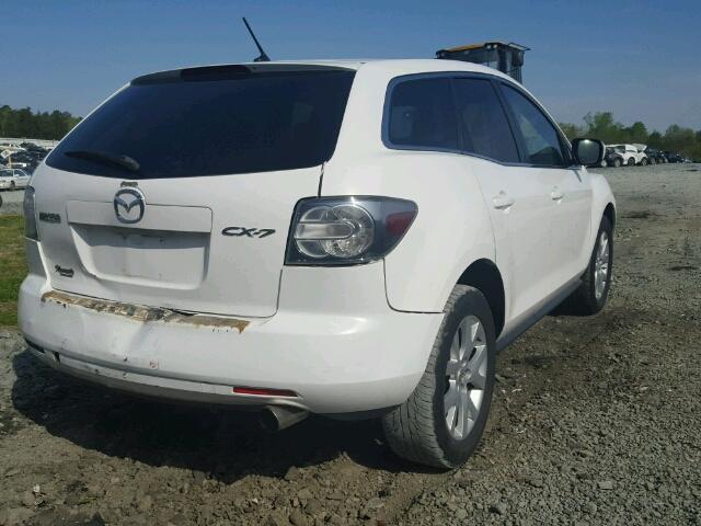 JM3ER293170166422 - 2007 MAZDA CX-7 WHITE photo 4